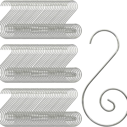 Christmas Ornaments Hooks Christmas Tree Hanger Great for Christmastree Decoration - 120 / Silver