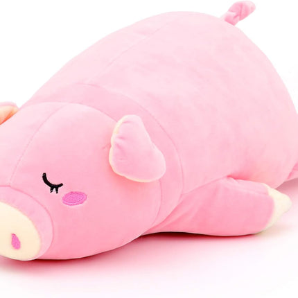 Kids Pillows Pig Plush Pillow Stuffed Body Pillow Pink 16 Inches
