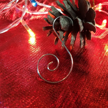 Christmas Ornaments Hooks Christmas Tree Hanger Great for Christmastree Decoration - 120 / Silver