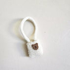 Wool White B Bag