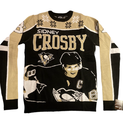 NWT RARE Small Pittsburgh Penguins Sidney Crosby #87 Ugly Sweater NHL