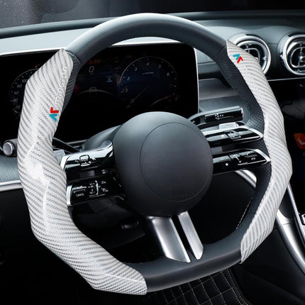 Car Steering Wheel Cover, Non-Slip Design Steering Wheel Protector, Universal Car Steering Wheel Cover for 15 Inch, Decor Gadgets, Car Accessories, Men Gifts, Car Essentials, Vehicle, for Racing