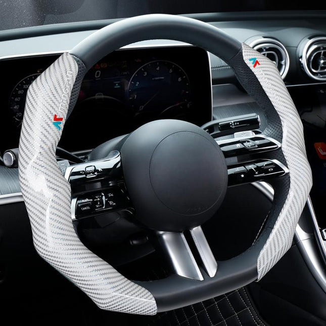 Car Steering Wheel Cover, Non-Slip Design Steering Wheel Protector, Universal Car Steering Wheel Cover for 15 Inch, Decor Gadgets, Car Accessories, Men Gifts, Car Essentials, Vehicle, for Racing