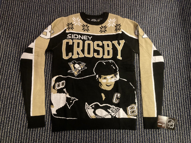 NWT RARE Small Pittsburgh Penguins Sidney Crosby #87 Ugly Sweater NHL