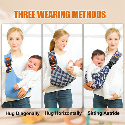 Baby Sling Carrier,Toddler Carrier, 2025 New Baby Sling,Portable and Lightweight Sling,Non-Slip Hip Seat Carrying 10-30Lbs