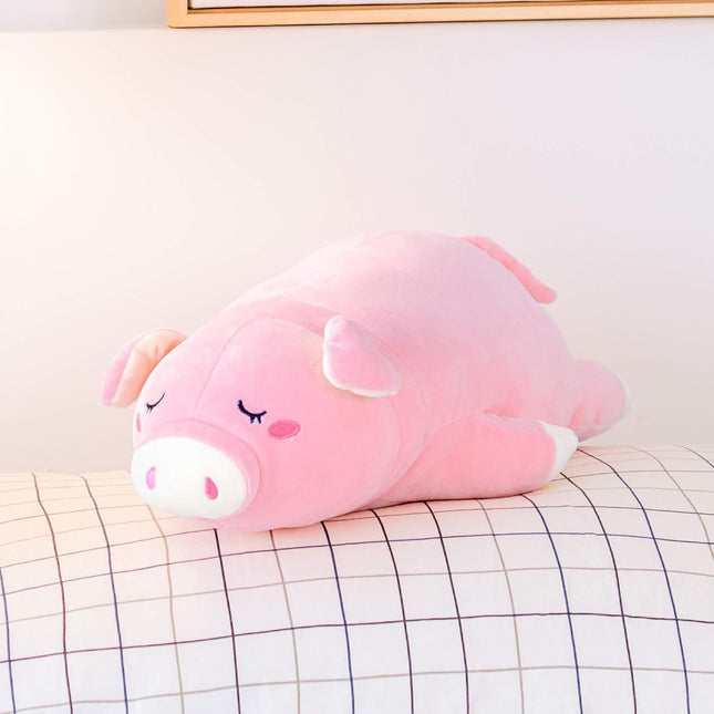 Kids Pillows Pig Plush Pillow Stuffed Body Pillow Pink 16 Inches