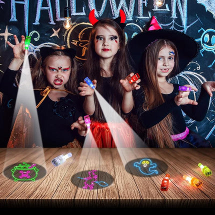 Halloween Party Favors for Kids, 36Finger Lights Halloween Goodie Bag Stuffers Pinata Fillers Prizes Glow in the Dark Hallo Ween Toys Bulk Treats Non Candy Classroom Favors Kids Trick or Treat Gift