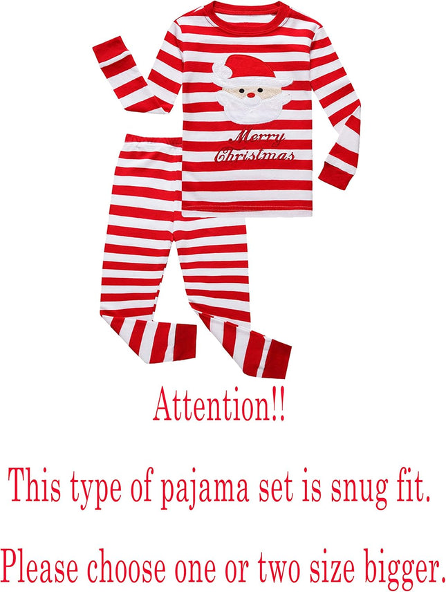 Little Boys Pajamas Sets 100% Cotton Long Sleeve Pjs