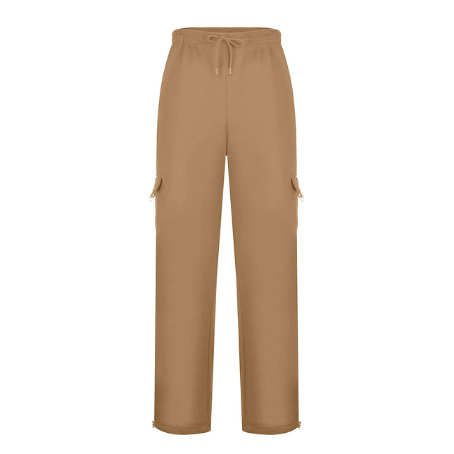 Men'S Jogger Pants-Regular and Big & Tall Sizes Sweatpants Rope Loosening Waist Solid Color Pocket Trousers Loose Sports Trousers