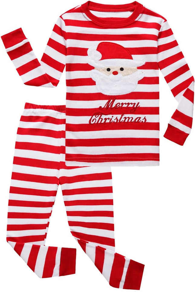 Little Boys Pajamas Sets 100% Cotton Long Sleeve Pjs