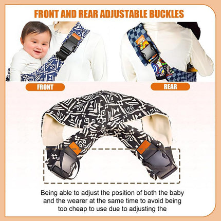 Baby Sling Carrier,Toddler Carrier, 2025 New Baby Sling,Portable and Lightweight Sling,Non-Slip Hip Seat Carrying 10-30Lbs